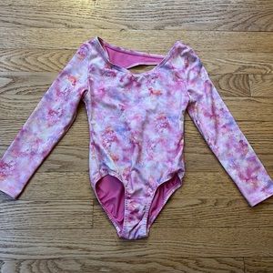 Cat & Jack XS Pink Long Sleeve Leotard